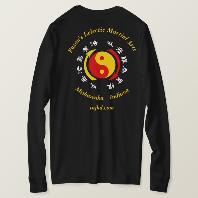 Camiseta JKD de Fuson (Reverso del diseño)