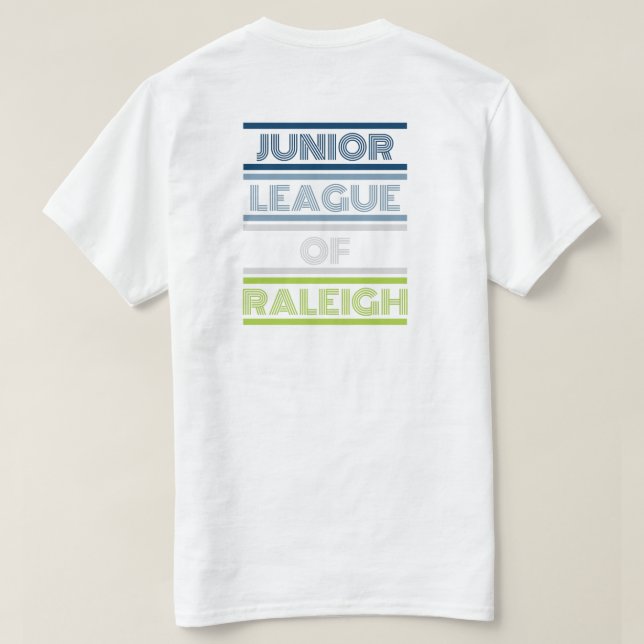 Camiseta JLR con estilo de manga corta (Reverso del diseño)