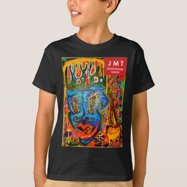 Camiseta JMT SKATEBOARD SCRIBZ (Anverso)