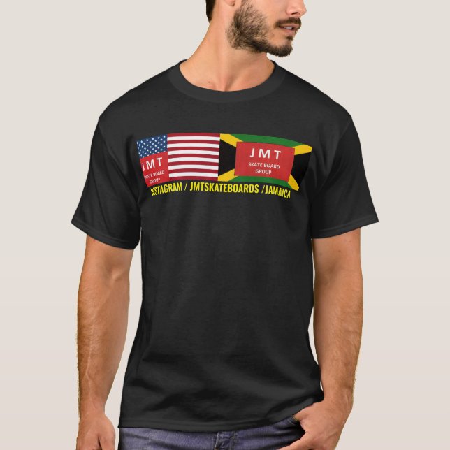 Camiseta JMT USA /JAM SK8 (Anverso)