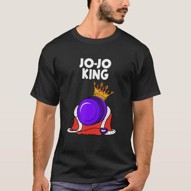 Camiseta Jo Jo King Yoyo Toy Profesional (Anverso)