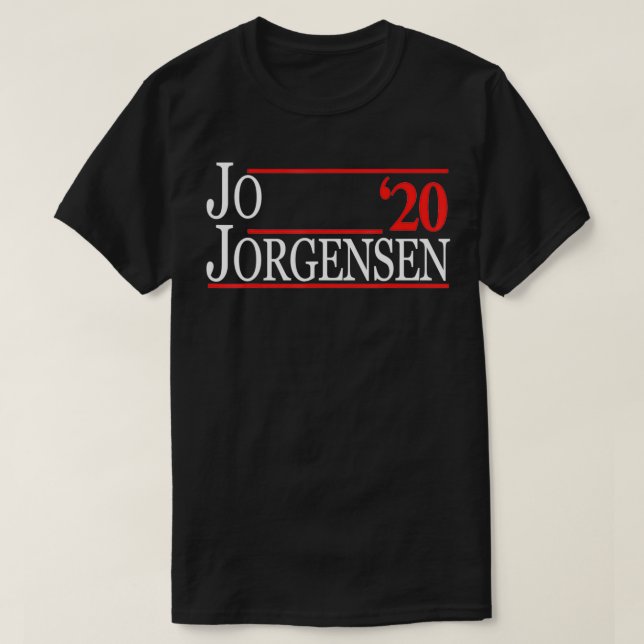 Camiseta Jo Jorgensen For President 2020 Libertarian (Diseño del anverso)