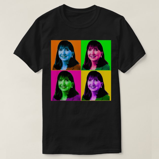 Camiseta Jo Jorgensen para el Presidente Pop Art Graphic Ta (Diseño del anverso)