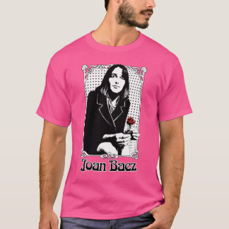 Camiseta Joan Baez retro estético