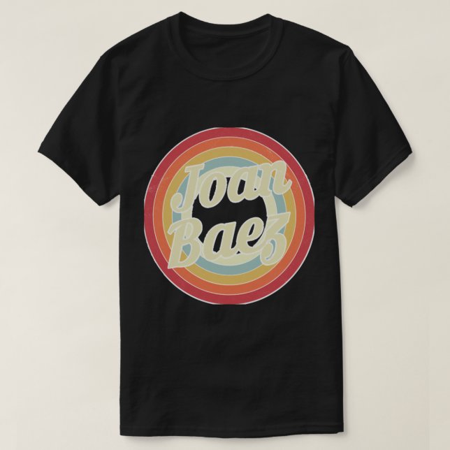 Camiseta Joan Baez Retro Style Joan Jett Music (Diseño del anverso)