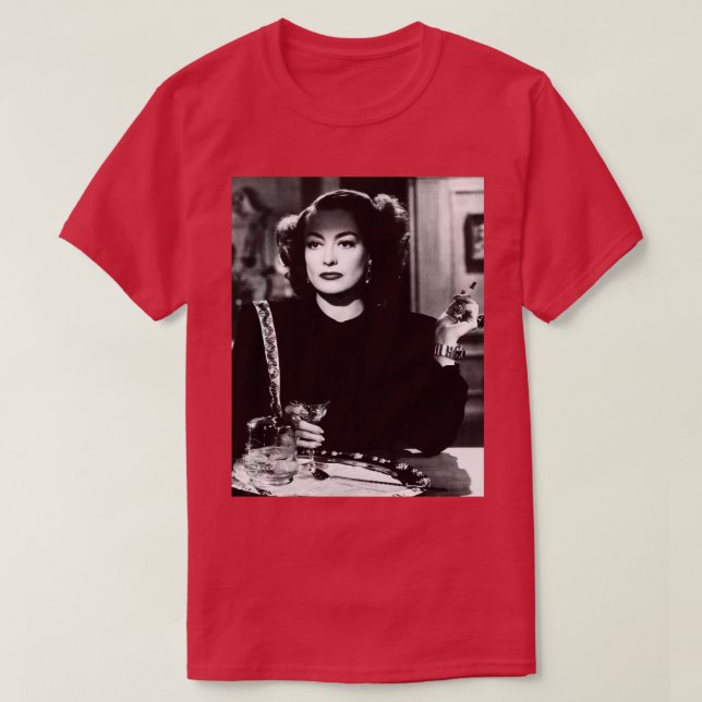 Camiseta Joan Crawford (Diseño del anverso)