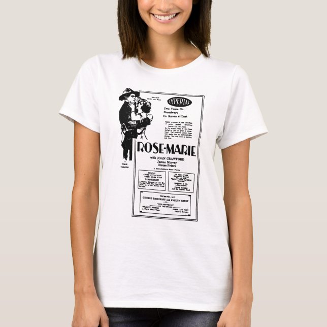 Camiseta Joan Crawford Rosa María 1928 (Anverso)