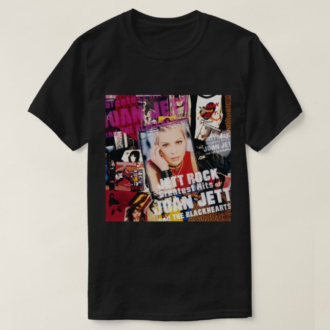 Camiseta Joan Jett and The Blackhearts jett rock greatest h (Diseño del anverso)