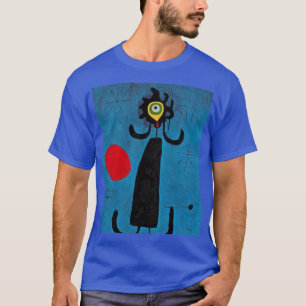 Camiseta Joan Miro Mujer frente al Sol vintage