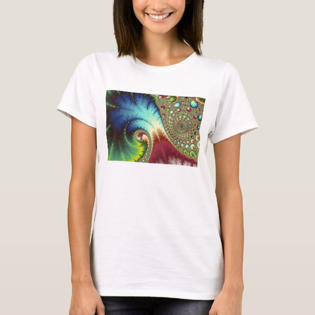 Camiseta Joanie 50 Fractal Art (Anverso)