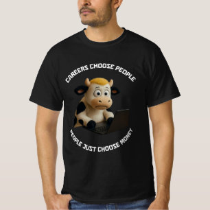 Camiseta Job elige al humano [CC-CatCow]
