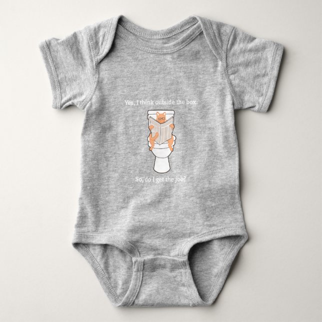 Camiseta JobCat en retrete (Anverso)