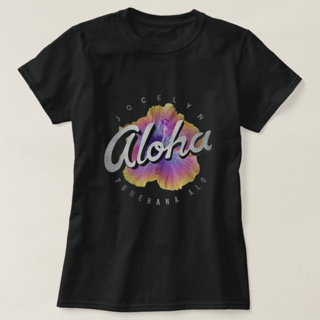 Camiseta Jocelyn Alo Aloha Official Merch  (Diseño del anverso)