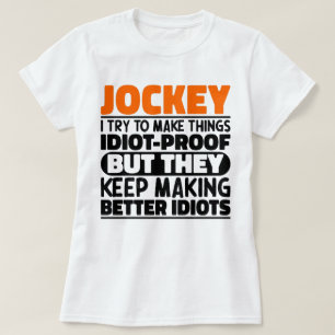 Camiseta Jockey Intento Hacer Las Cosas Divertidas Jockey