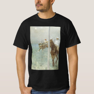 Camiseta Jockeys Antes de la Carrera por Edgar Degas