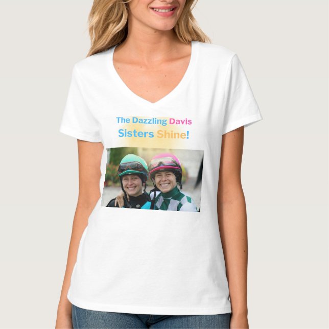 Camiseta Jockeys - Las hermanas Davis (Anverso)