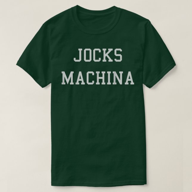 Camiseta Jocks Machina (Diseño del anverso)