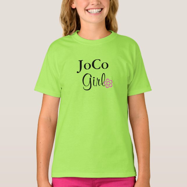 Camiseta JoCo Chica Flower T-Shirt (Anverso)