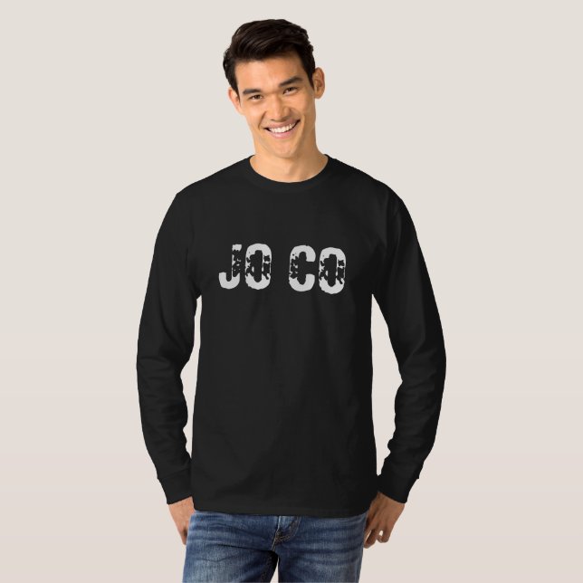 Camiseta JOCO Condado de Johnston (Anverso completo)