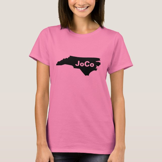 Camiseta JoCo Johnston County Carolina del Norte (Anverso)