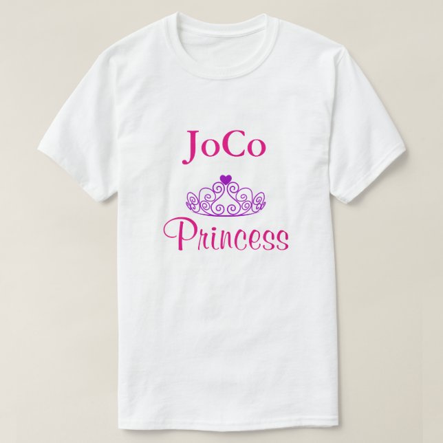 Camiseta JoCo Princess Tiara (Diseño del anverso)