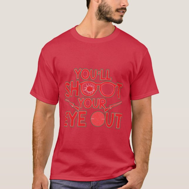 Camiseta Joder, dispara tus ojos, Navidades (Anverso)
