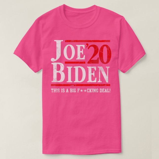 Camiseta Joe 2020 Es Un Gran Trato (Diseño del anverso)
