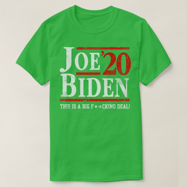 Camiseta Joe 2020 Es Un Gran Trato (Diseño del anverso)