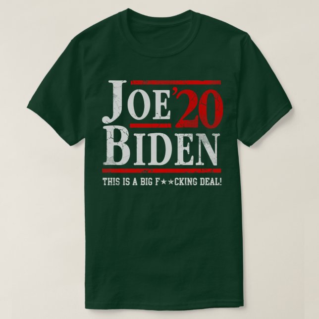 Camiseta Joe 2020 Es Un Gran Trato (Diseño del anverso)