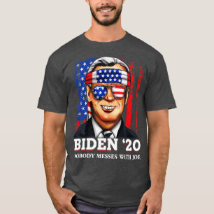 Camiseta Joe 2020 Nadie Se Mete Con Joe