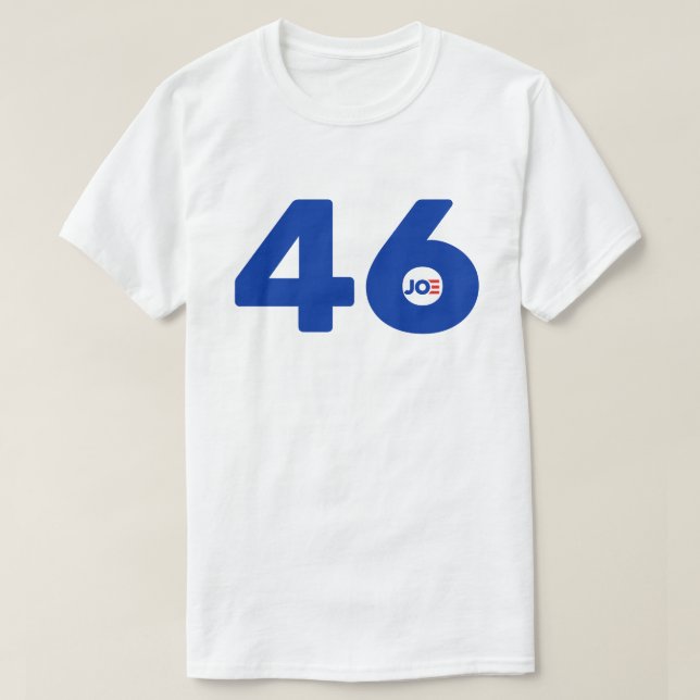 Camiseta Joe Biden 46º Presidente EE.UU. (Diseño del anverso)