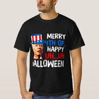 Camiseta Joe Biden 4 De Julio Confundido Divertido 4 De Ja