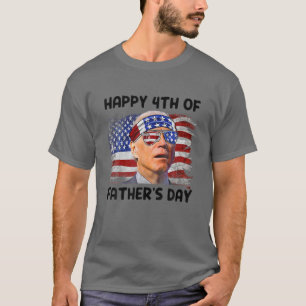 Camiseta Joe Biden 4 De Julio Feliz 4 Del Día Del Padre