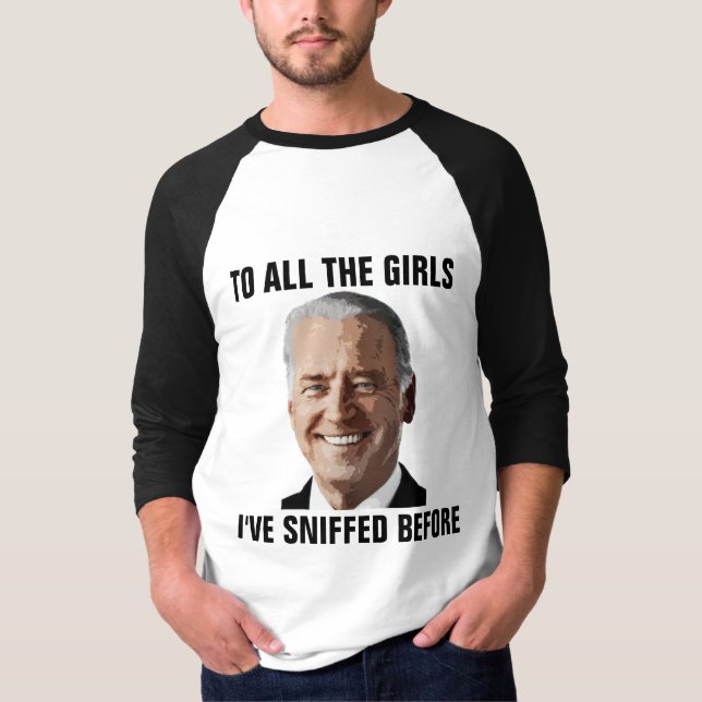 CAMISETA JOE BIDEN A TODOS LOS CHICAS QUE HE APRENDIDO ANTE (Anverso)