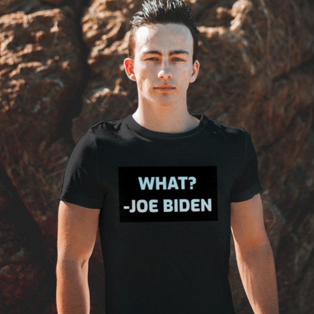 CAMISETA JOE BIDEN CONFUSÓ LA DIVERSIDAD, ¿QUÉ? T-SHIRTS T- (Subido por el creador)