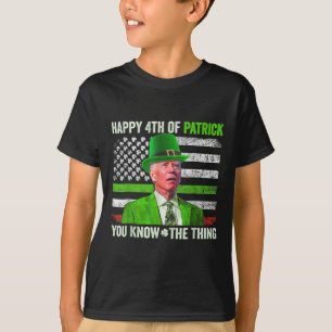 Camiseta Joe Biden Divertido Feliz 4 De Julio Confundido Dí