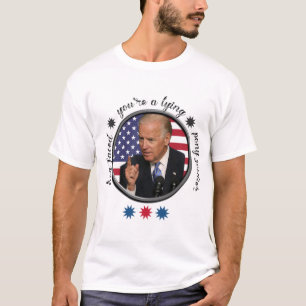 Camiseta Joe Biden - Eres un soldado miente, con cara de pe