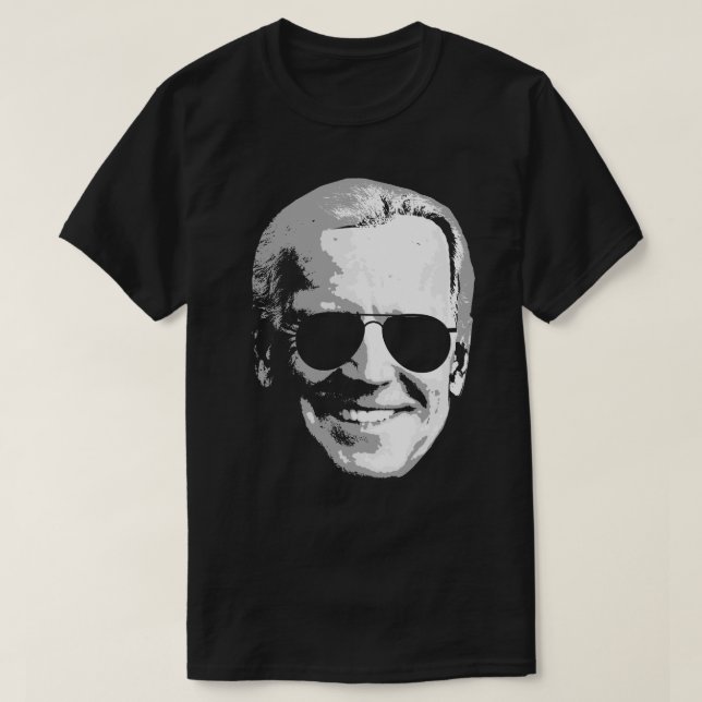 Camiseta Joe Biden Face con Aviadores (Diseño del anverso)