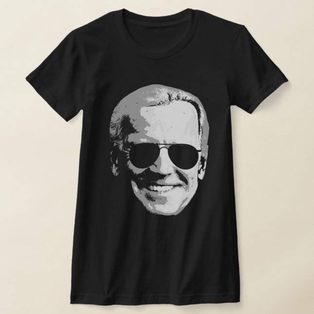Camiseta Joe Biden Face con Aviadores (Distribución)