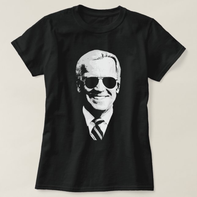 Camiseta Joe Biden Face con Aviadores (Diseño del anverso)