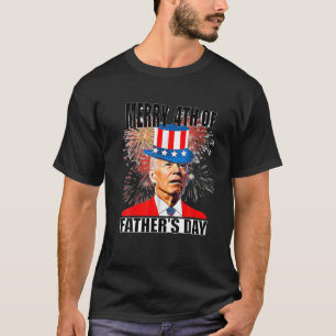 Camiseta Joe Biden Feliz 4° Día Del Padre Gracioso 4° De J