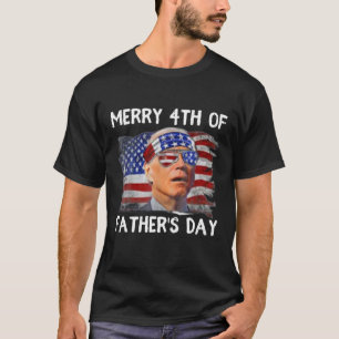 Camiseta Joe Biden Feliz 4° Día Del Padre Gracioso 4° De J