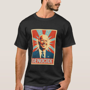 Camiseta Joe Biden Genocide Anti Biden Funny Conservative P