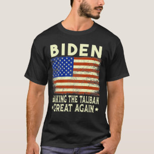 Camiseta Joe Biden haciendo la gran bandera de EE.UU. de Ta