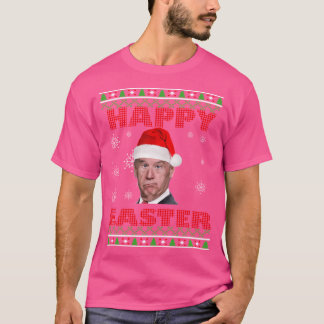 Camiseta Joe Biden Happy Easter Ugly Navidades