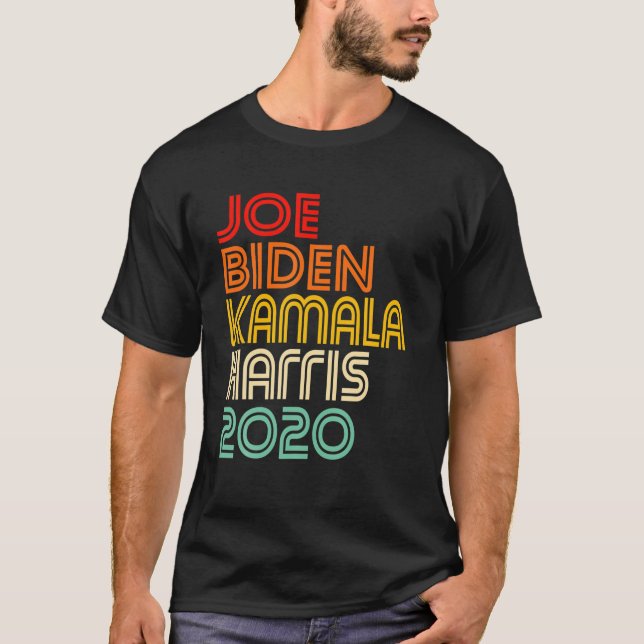Camiseta Joe Biden Harris 2020 VP Kamala Harris Vinta (Anverso)