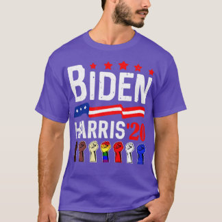 Camiseta Joe Biden Kamala Harris Apoyo anti racismo LGBT
