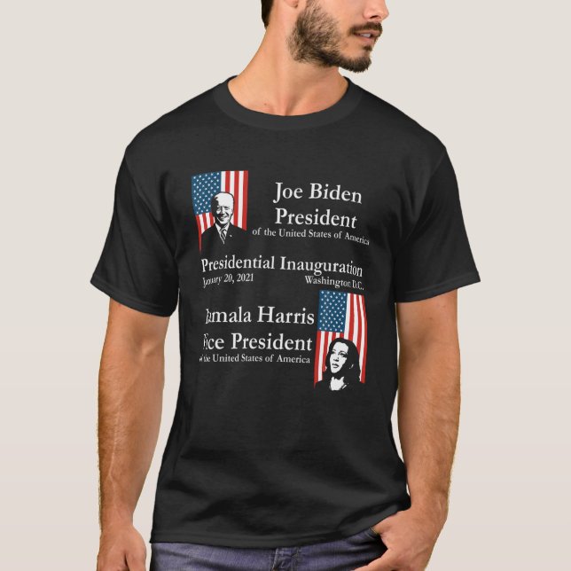 Camiseta Joe Biden Kamala Harris / Inauguración del preside (Anverso)