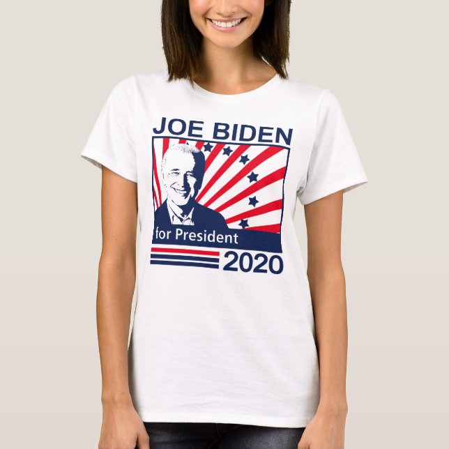 Camiseta Joe Biden para el azul de la elección presidencial (Anverso)