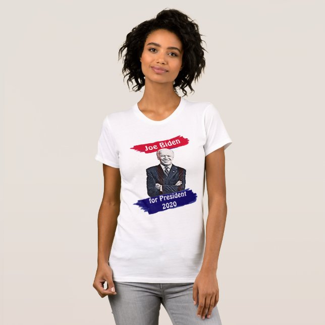 Camiseta Joe Biden para las elecciones presidenciales de 20 (Anverso completo)